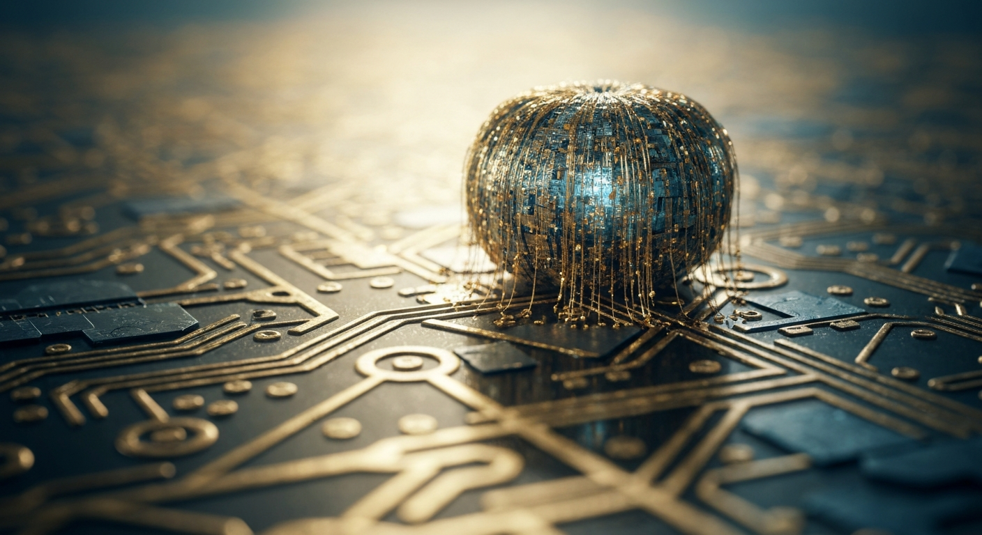 Editorial illustration for the Middle East and North Africa's AI Potential: Investment 