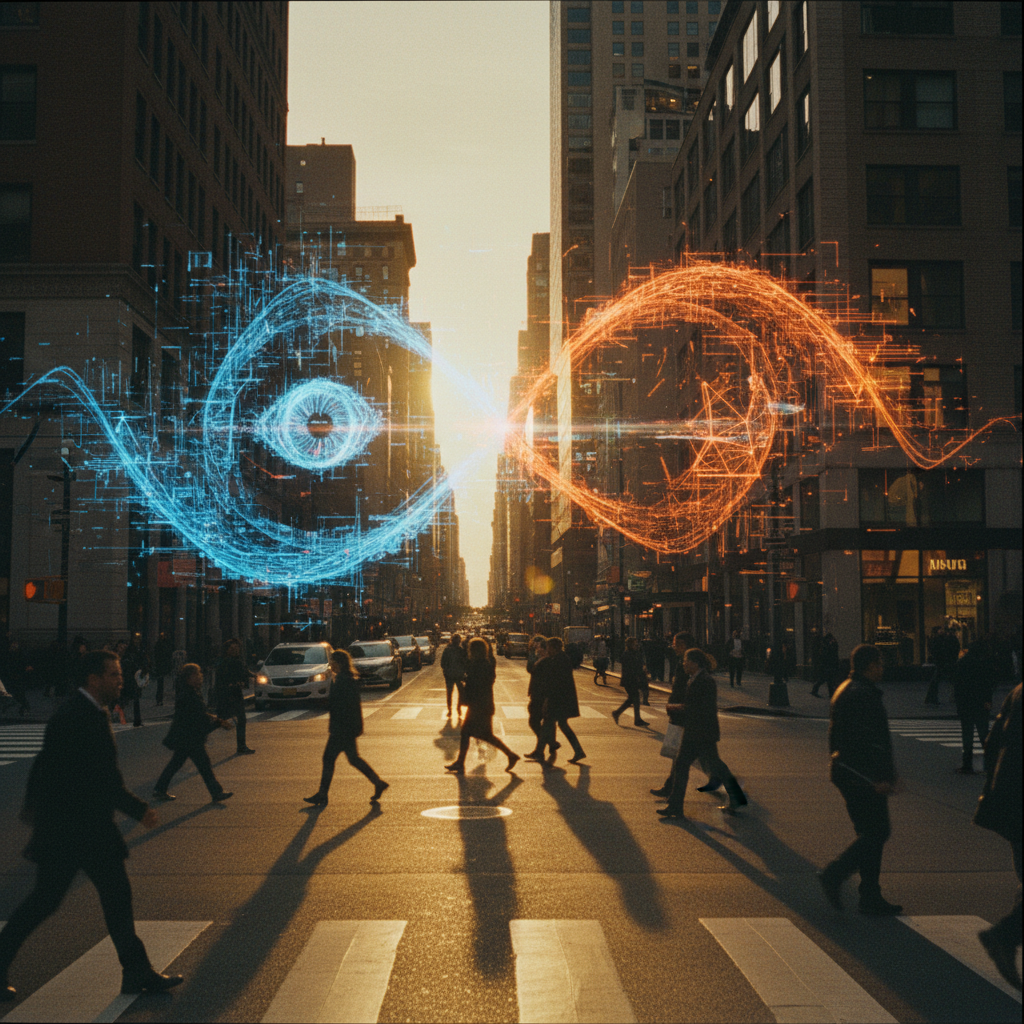 Editorial illustration for OpenAI vs. Google: The Battle for Search Supremacy