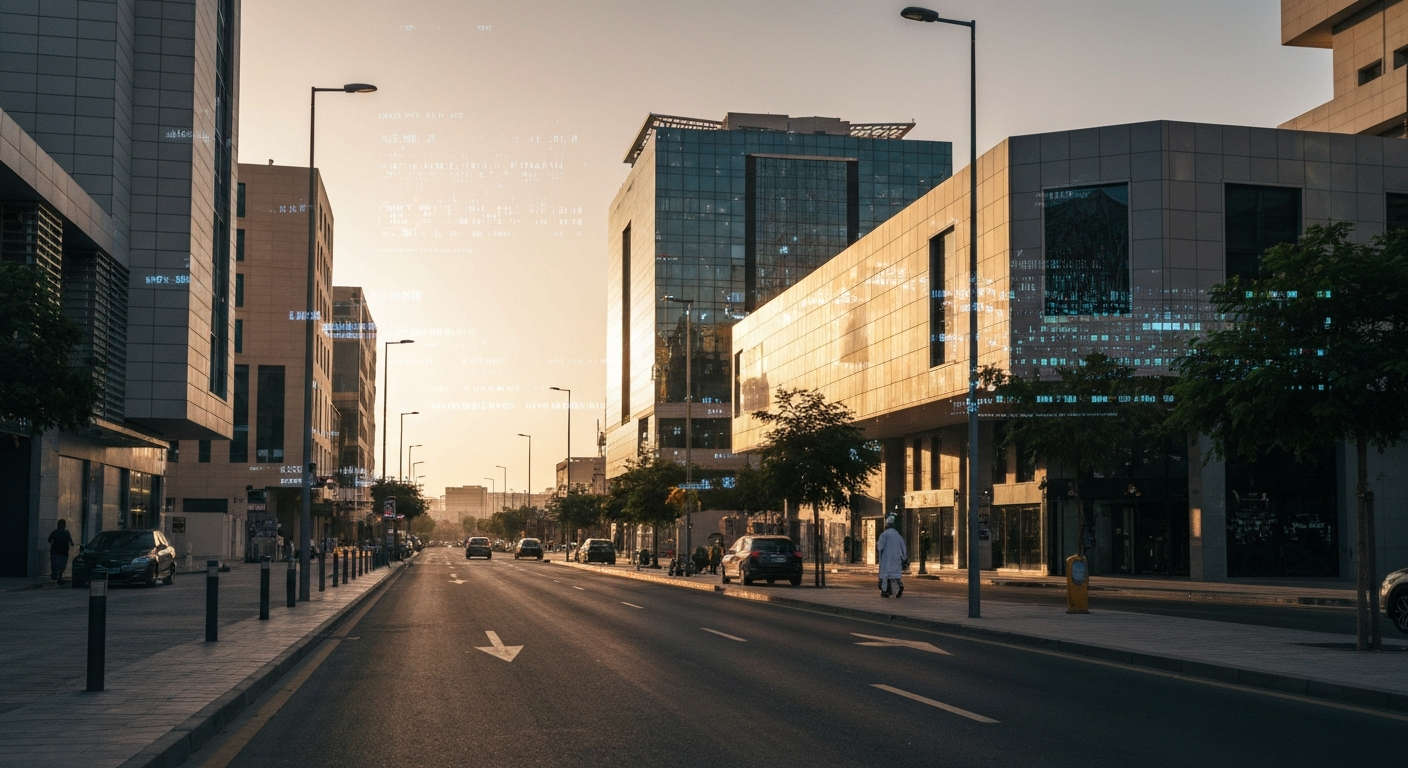 Editorial illustration for Saudi Arabia's AI Development: A Future Blueprint?