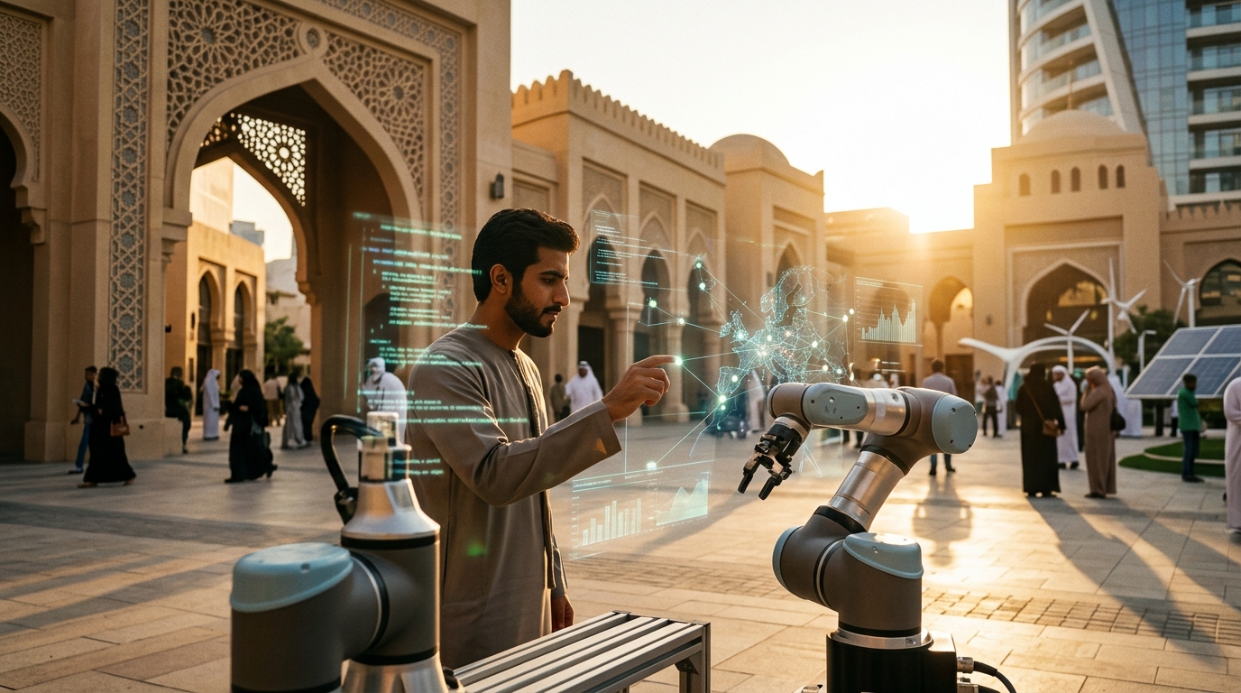 A Glimpse into the Middle East and North Africa's AI and Robotics Revolution in 2024