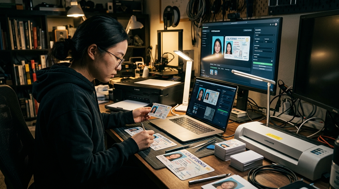 The Rise of AI-Generated Fake IDs