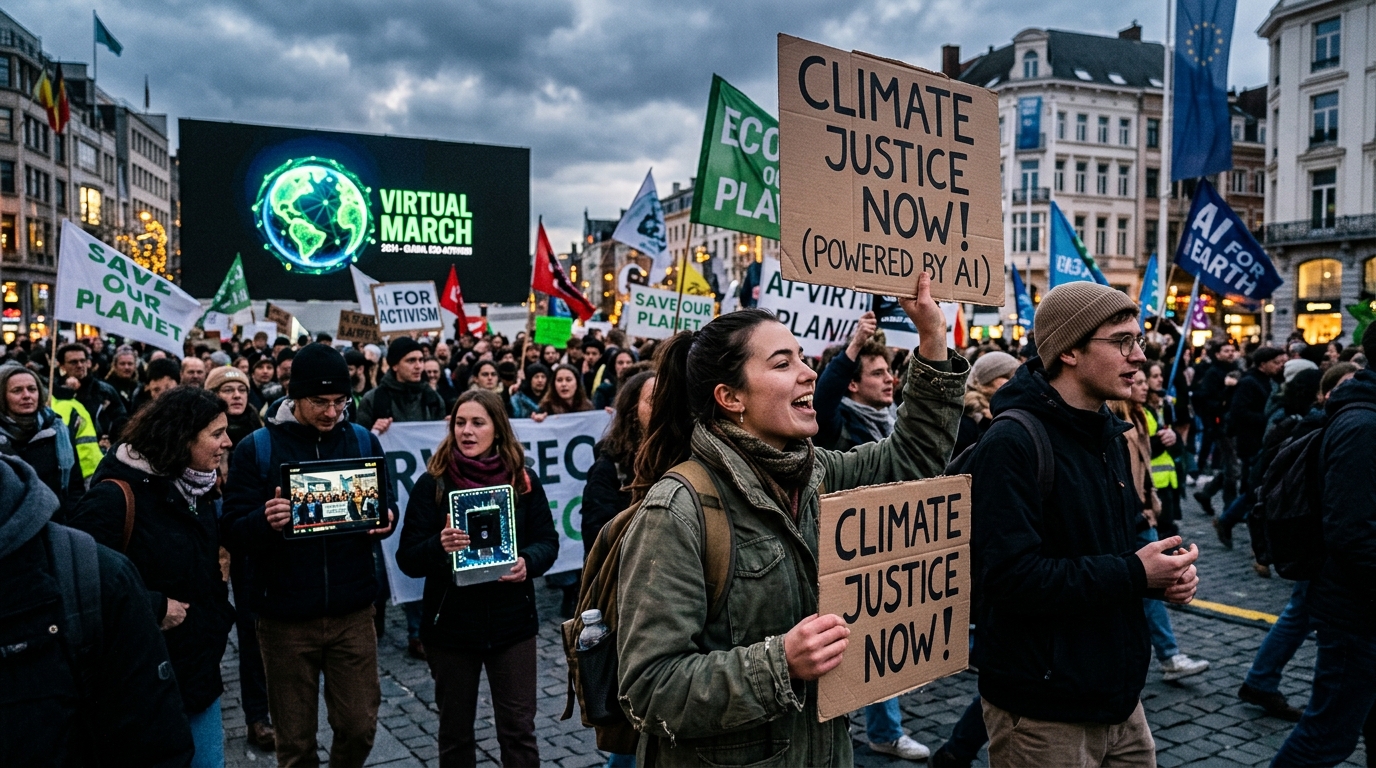 AI and a Virtual March: A New Era of Eco-Activism