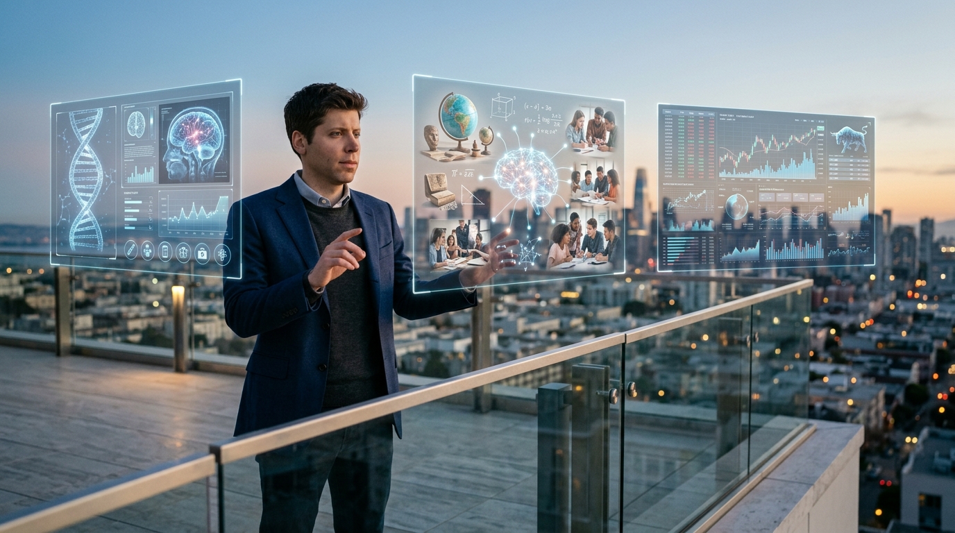 Sam Altman: A ChatGPT Revolution Across 3 Key Industries