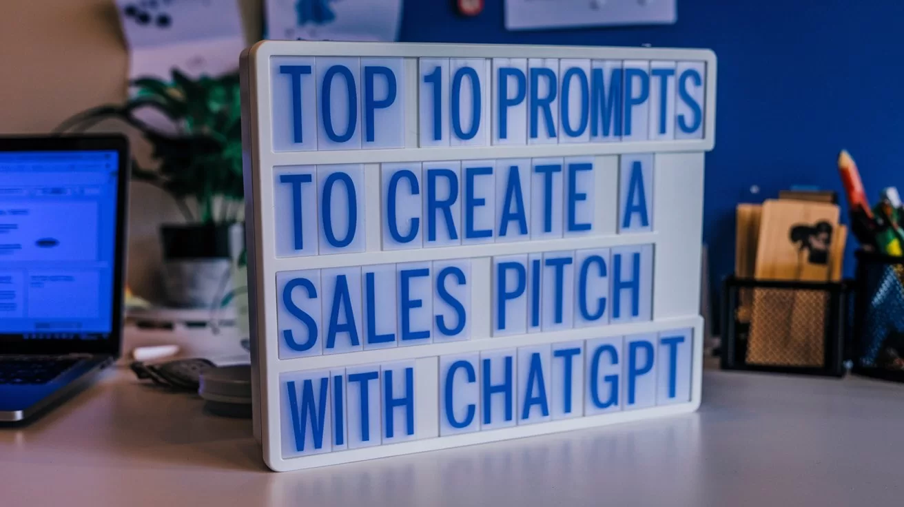 10 Prompts to Create a Winning Sales Pitch with ChatGPT