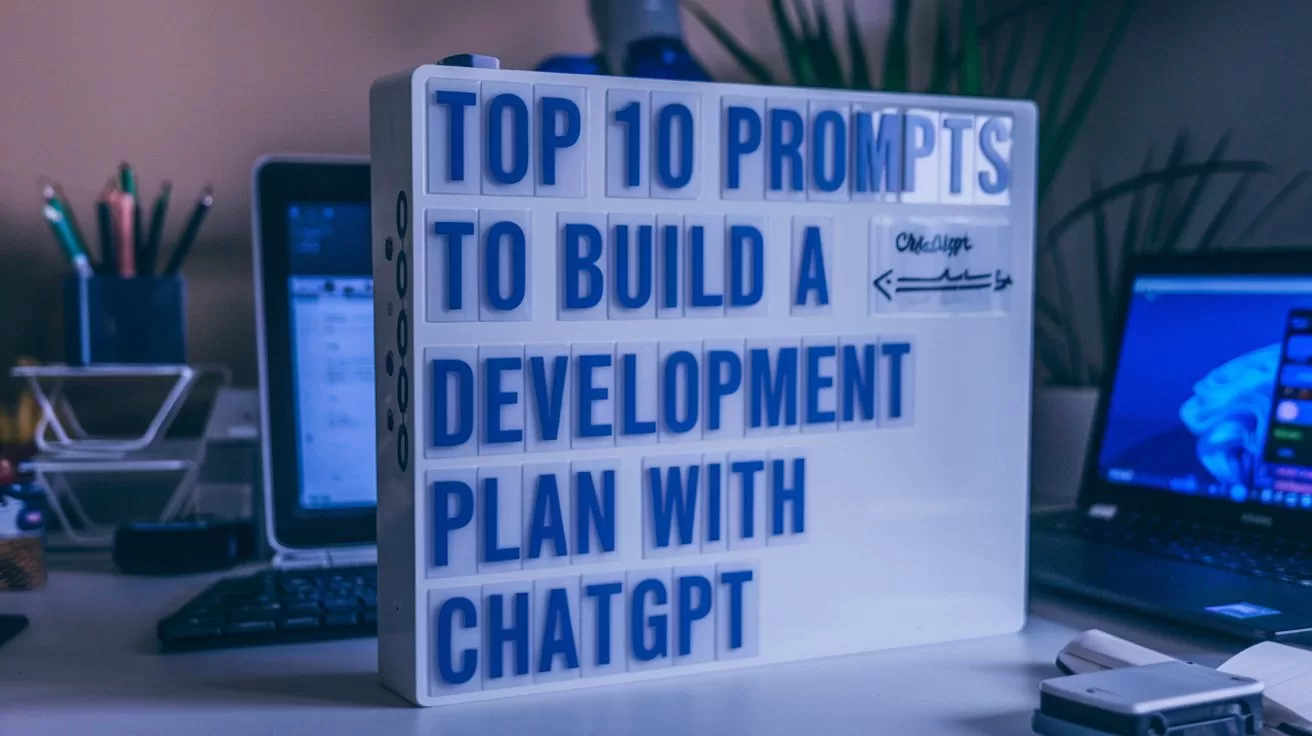 10 Prompts to Build a Personal Development Plan with ChatGPT